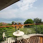 Lakeview Villa, Terrace And Garage Стреза