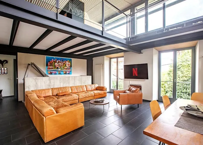 Lakeview Villa, Terrace And Garage * Стреза